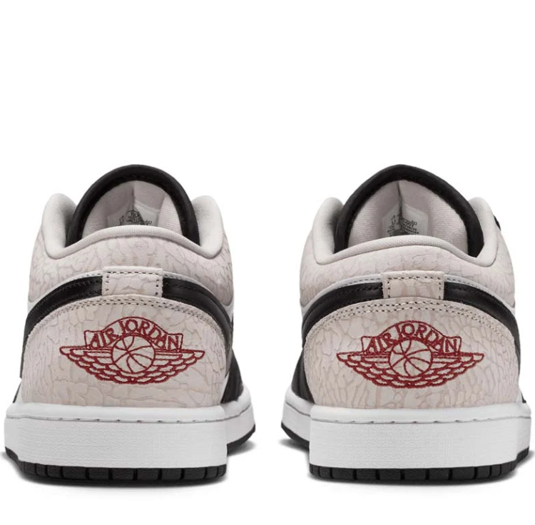 Air Jordan 1 Low – Black, White & Light Grey