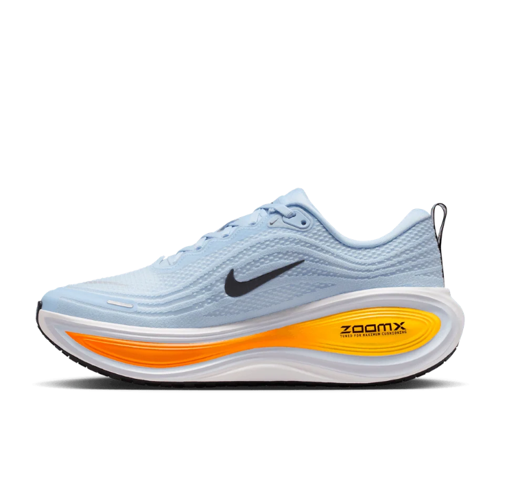 Nike Low-Top Sneakers - Light Blue with Orange & Yellow Sole