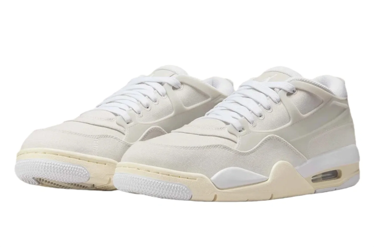 Air Jordan 4 RM Sneakers - Ivory & Cream