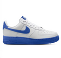 Nike Air Force 1 Low Sneakers - White & Royal Blue