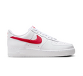 Nike Air Force 1 Low Sneakers - White & Red