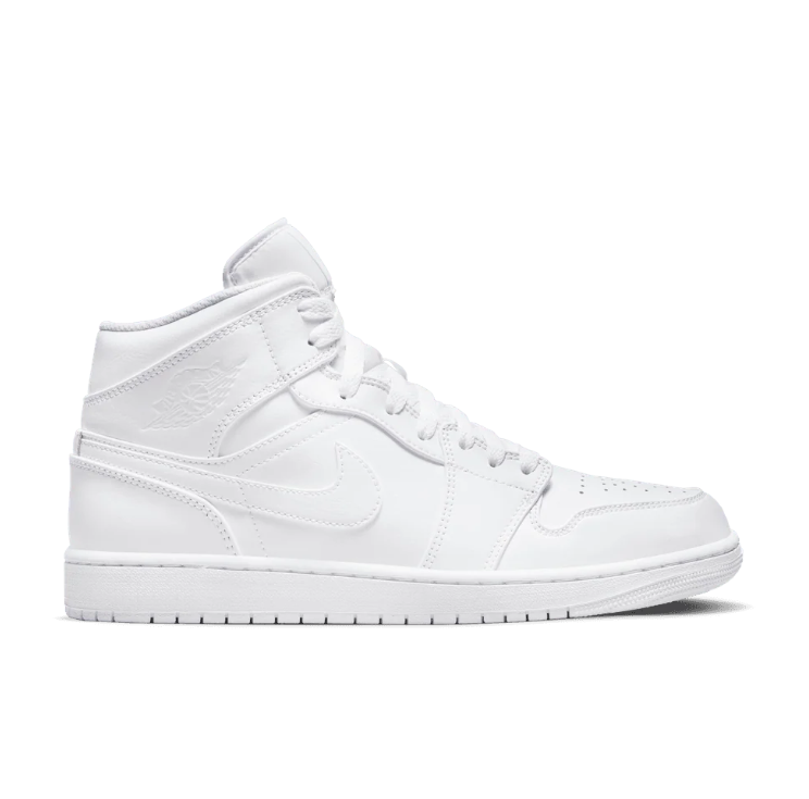 Air Jordan 1 Mid Sneakers - All White