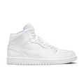 Air Jordan 1 Mid Sneakers - All White