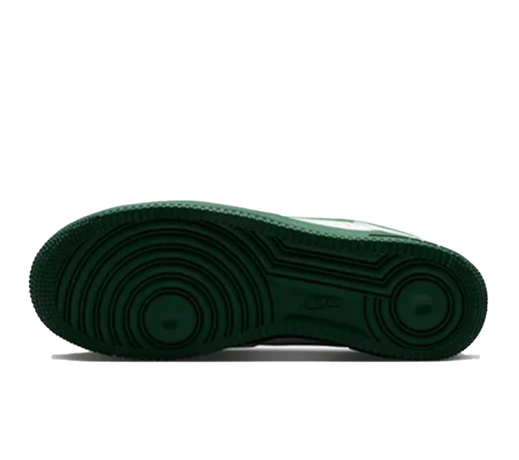 Nike Air Force 1 Low Sneakers - White & Forest Green
