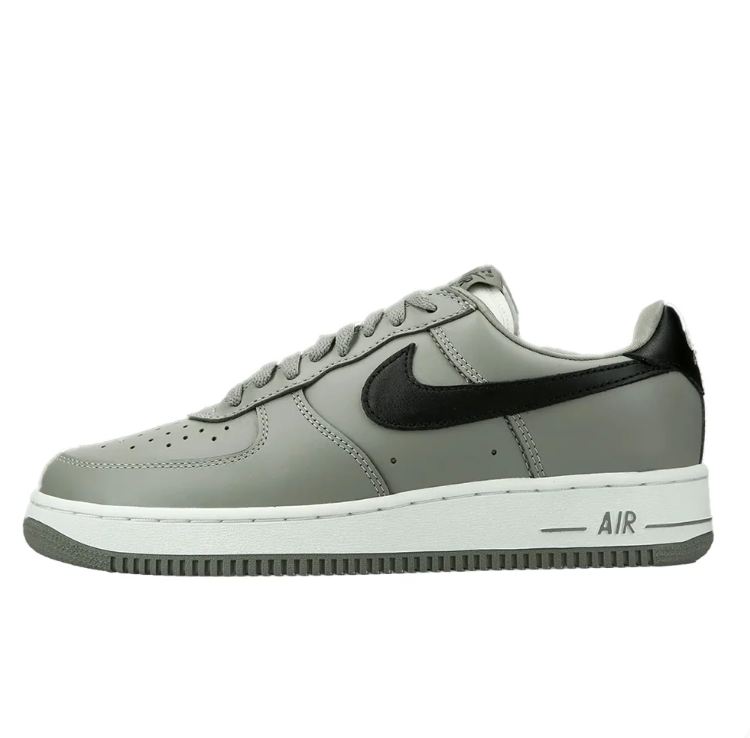 Nike Air Force 1 Low Sneakers - Gray & Black