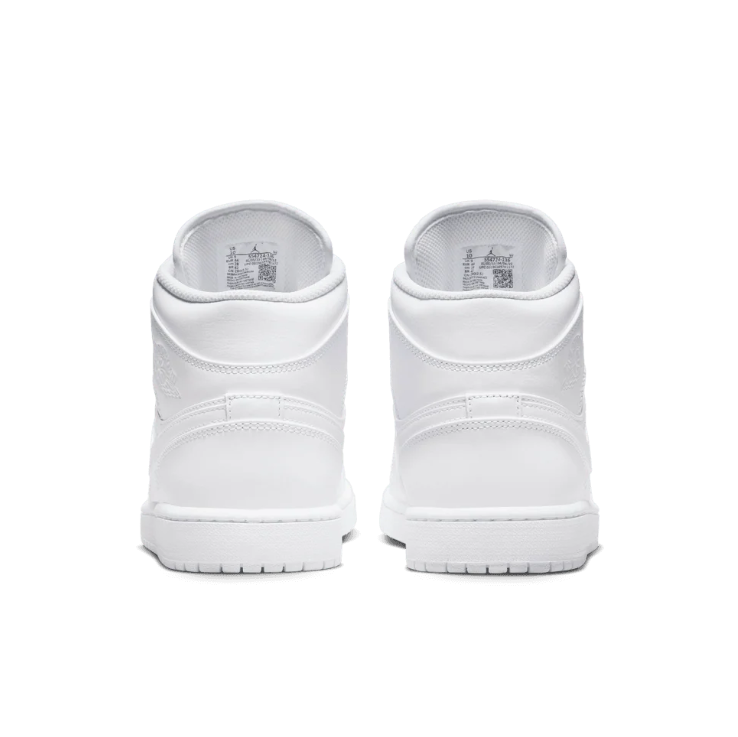 Air Jordan 1 Mid Sneakers - All White