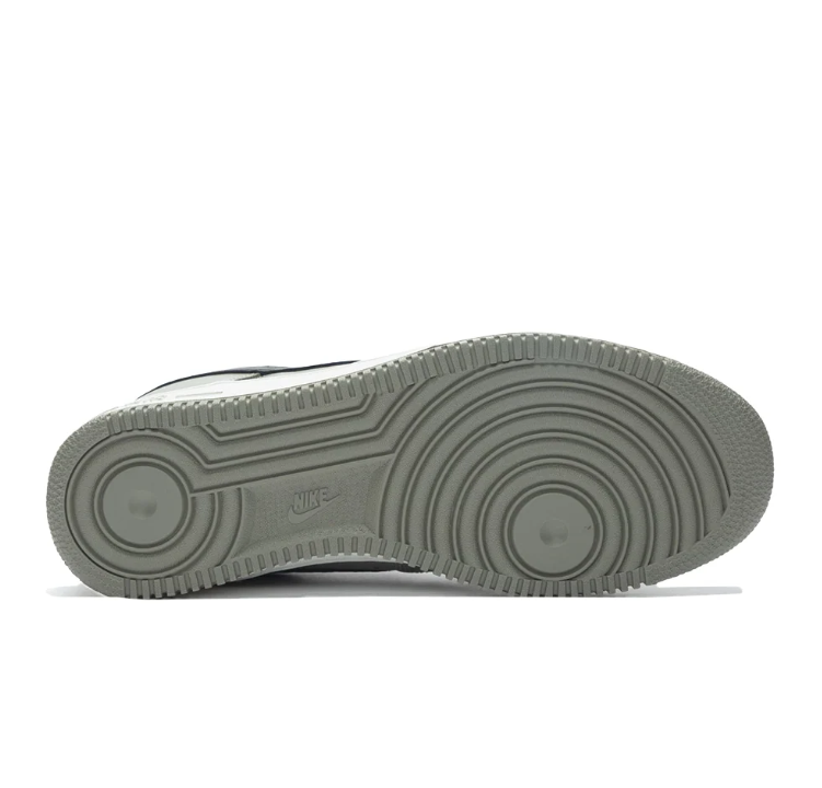 Nike Air Force 1 Low Sneakers - Gray & Black