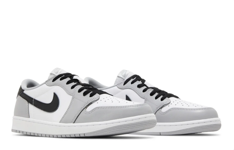 Nike Low-Top Sneakers - White, Light Grey & Black