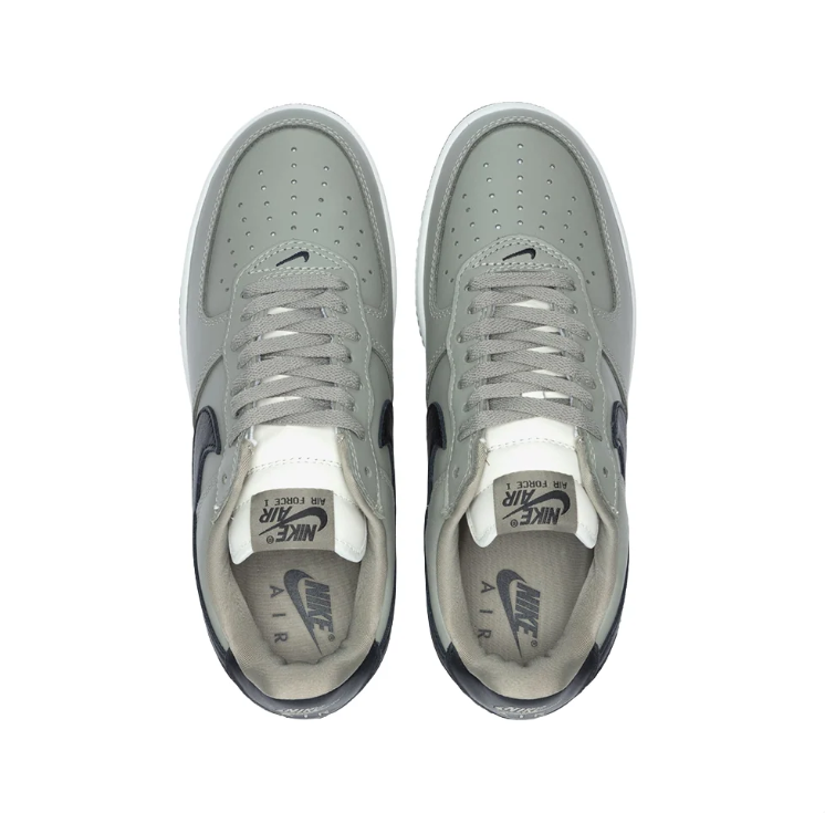 Nike Air Force 1 Low Sneakers - Gray & Black
