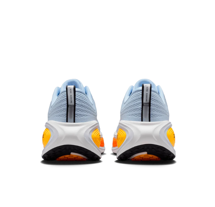 Nike Low-Top Sneakers - Light Blue with Orange & Yellow Sole