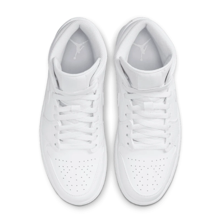 Air Jordan 1 Mid Sneakers - All White